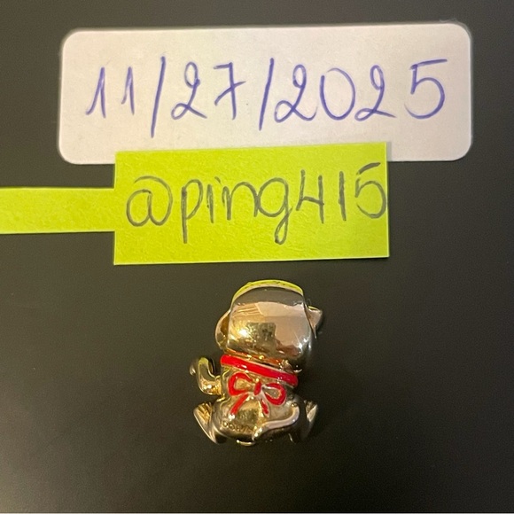 Pandora Cute Fortune Cat Charm - Picture 11 of 14